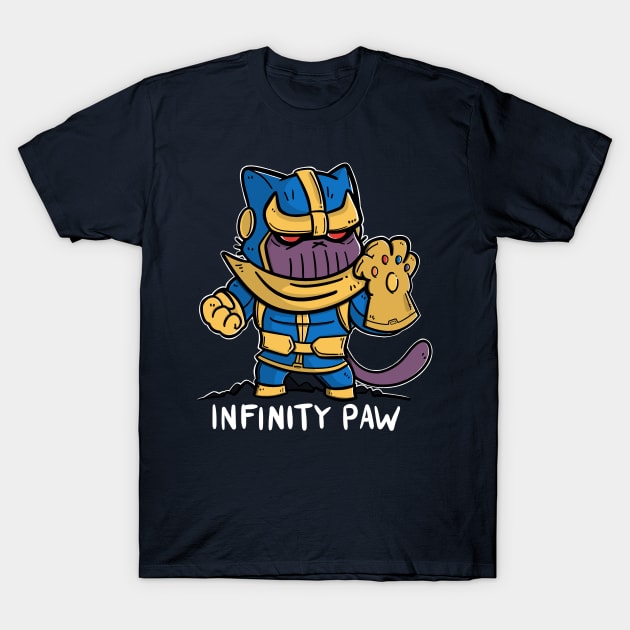 Infinity Paw T-Shirt by TaylorRoss1